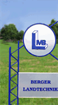 Mobile Screenshot of berger-landtechnik-lmb.de